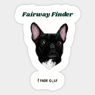 French Bulldog Golf Shirt Sticker